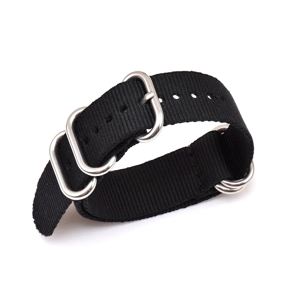 Military Nylon ZULU Strap With Tang Tang Buckle And Spring Bars
