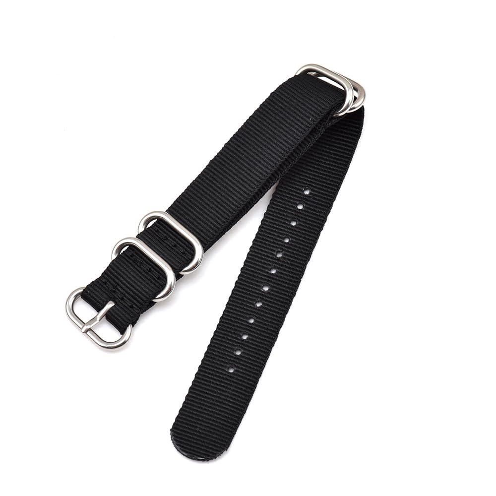Military Nylon ZULU Strap With Tang Tang Buckle And Spring Bars