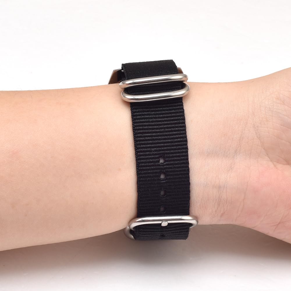 Military Nylon ZULU Strap With Tang Tang Buckle And Spring Bars