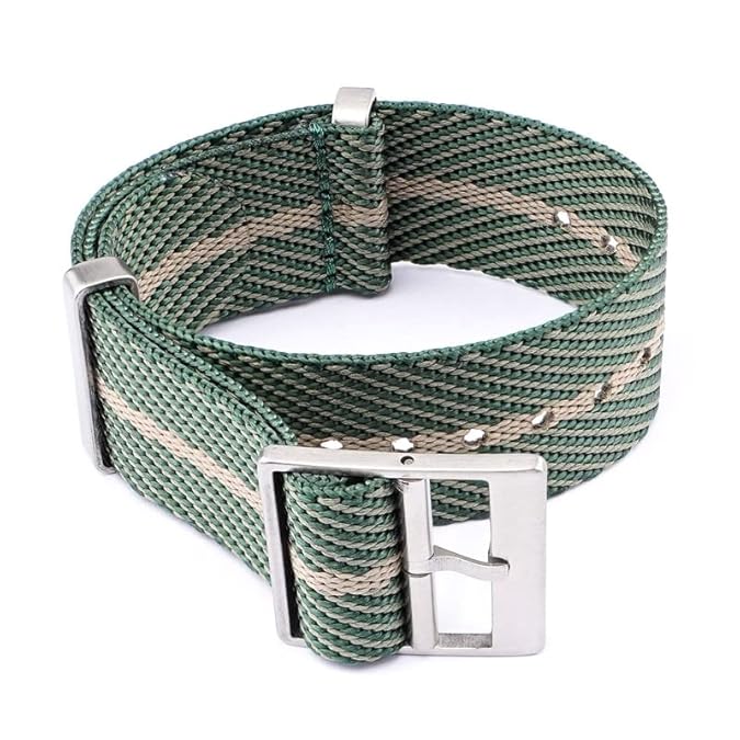 Ballistic Nylon NATO Strap With Tang Buckle And Spring Bars