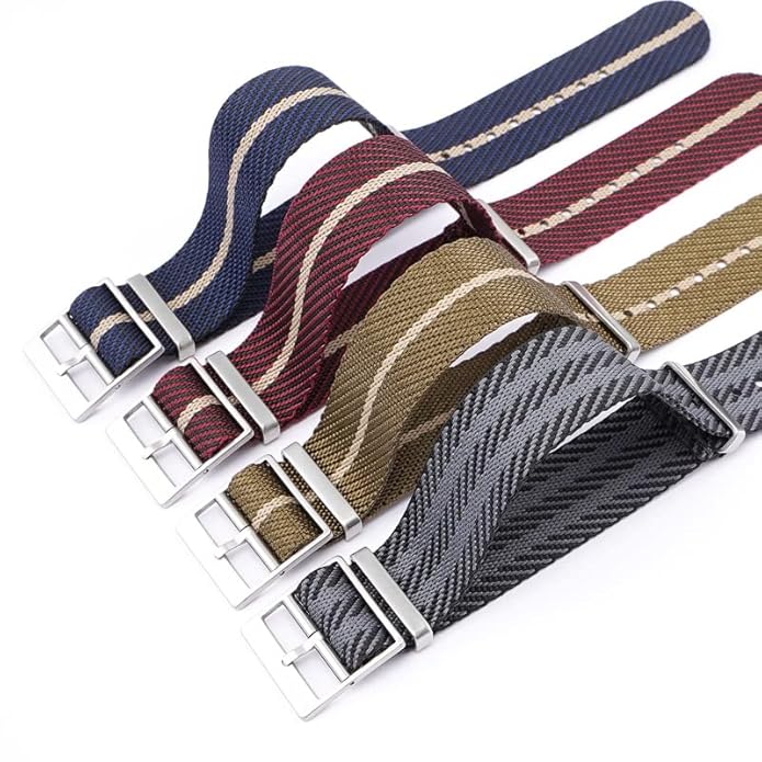 Ballistic Nylon NATO Strap With Tang Buckle And Spring Bars