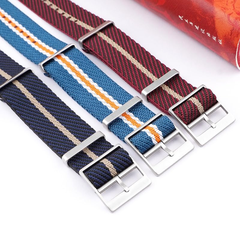 Ballistic Nylon NATO Strap With Tang Buckle And Spring Bars
