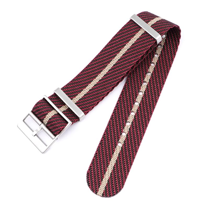 Ballistic Nylon NATO Strap With Tang Buckle And Spring Bars